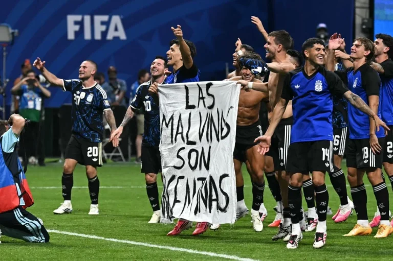 Piala Dunia 2026:Pemain Argentina mungkin digantung aksi final gara-gara sepanduk kontroversi